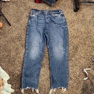 American Eagle Outfitters Classic Blue Relaxed Jeans